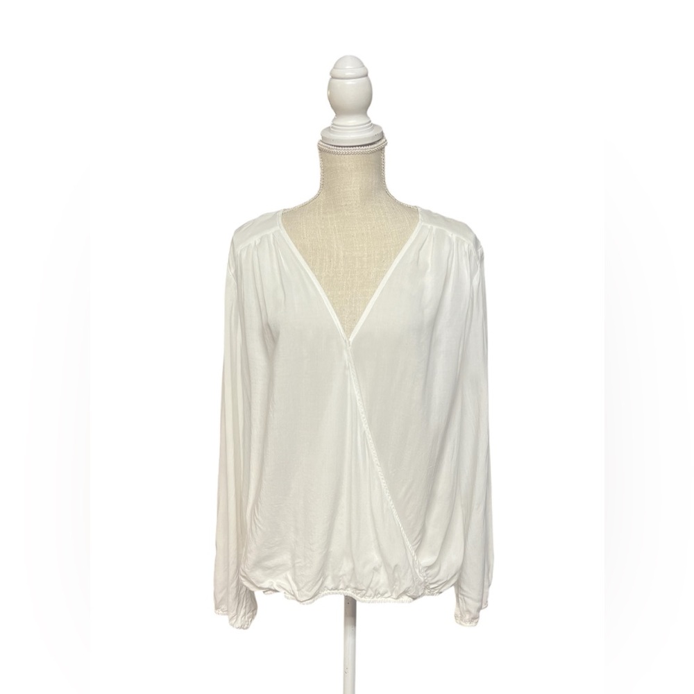 GAP white‎ long sleeve top